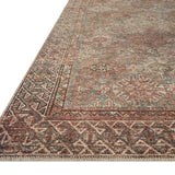 Amber Lewis x Loloi Billie Aqua / Rust Rug - Rug & Weave