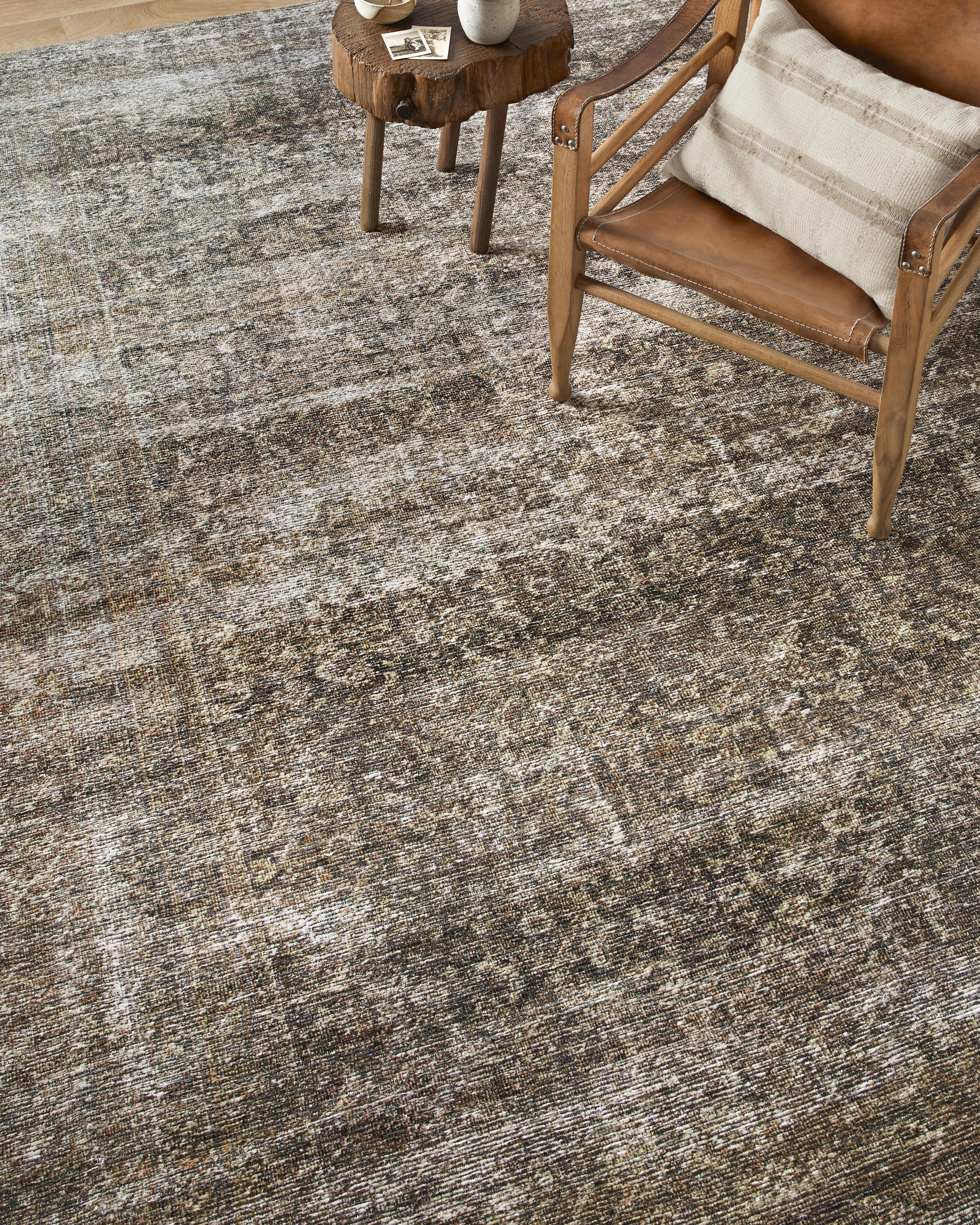 Amber Lewis x Loloi Billie Tobacco / Rust Rug - Rug & Weave