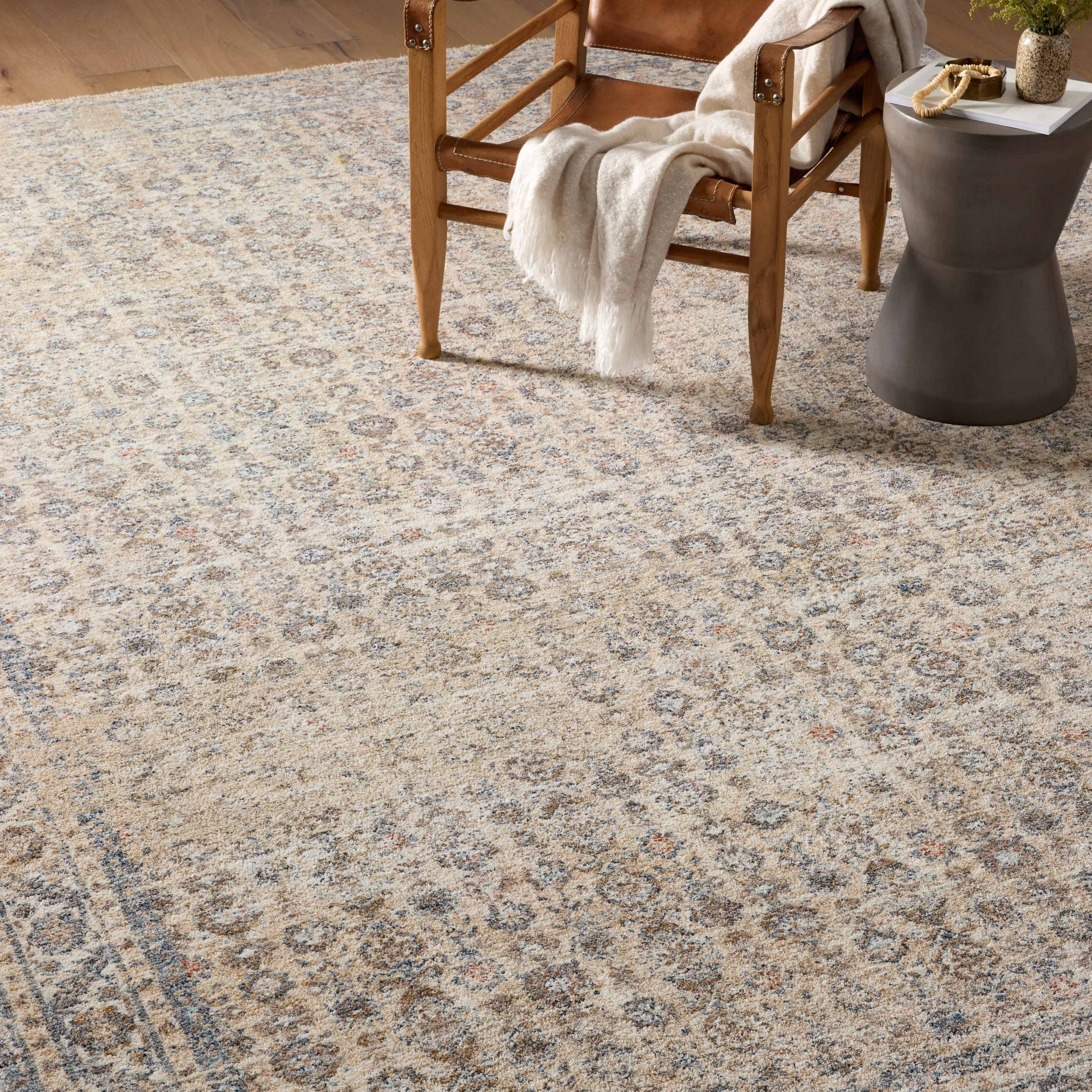 Angela Rose x Loloi Blake Beige/ Denim Rug - Rug & Weave