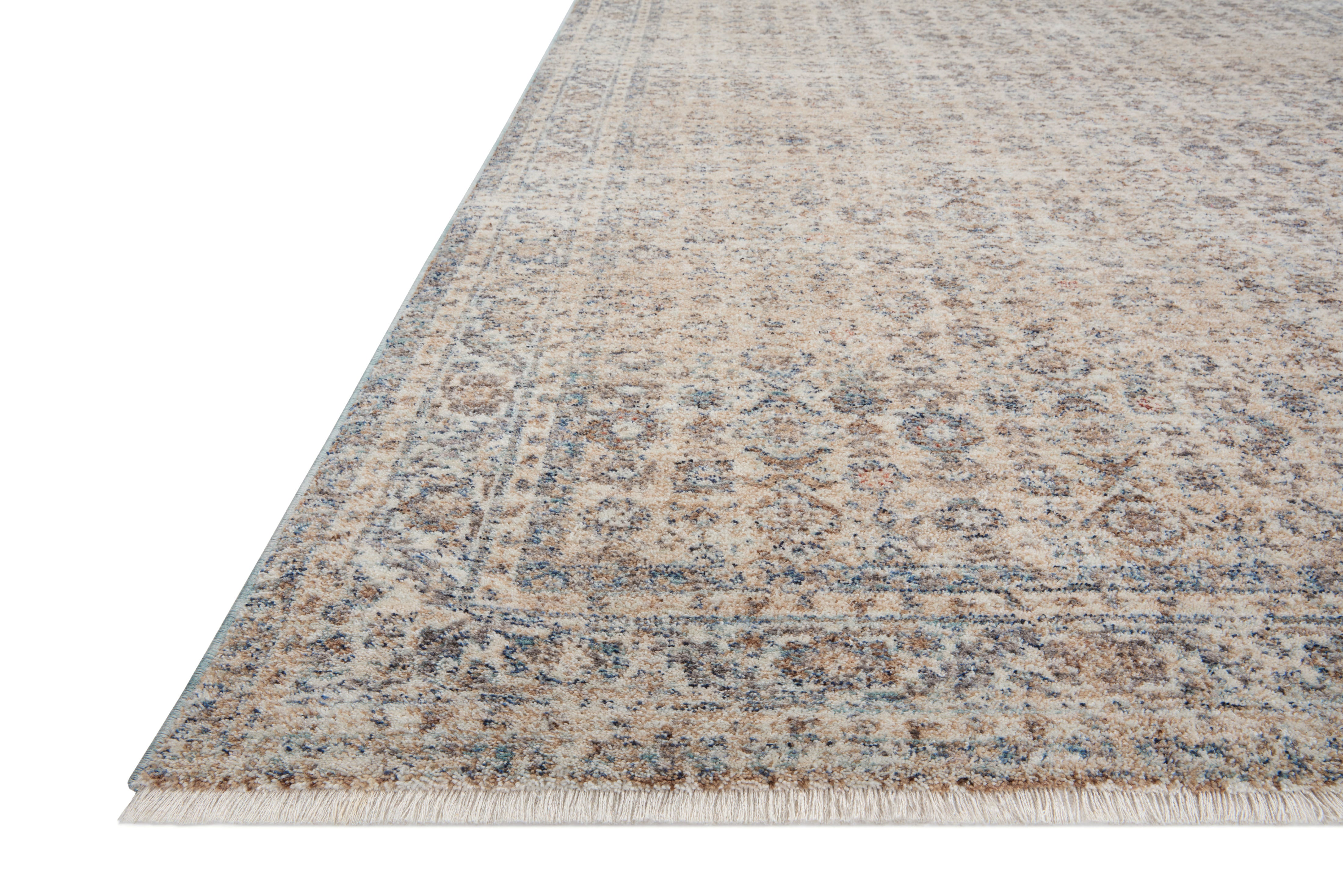 Angela Rose x Loloi Blake Beige/ Denim Rug - Rug & Weave