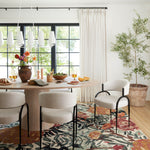 Loloi Belladonna Ivory / Lagoon Rug 0-RUGS-wool rugs Loloi