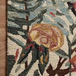 Loloi Belladonna Ivory / Lagoon Rug 0-RUGS-wool rugs Loloi
