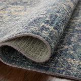 Jean Stoffer x Loloi Bradbury Ocean / Gold Rug