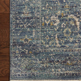 Jean Stoffer x Loloi Bradbury Ocean / Gold Rug