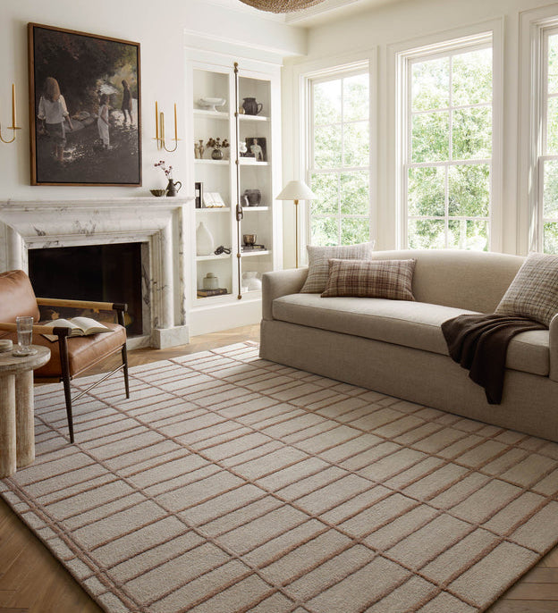 IN STORE - Loloi Bradley Rose / Blush Rug IN STORE - Rugs Loloi