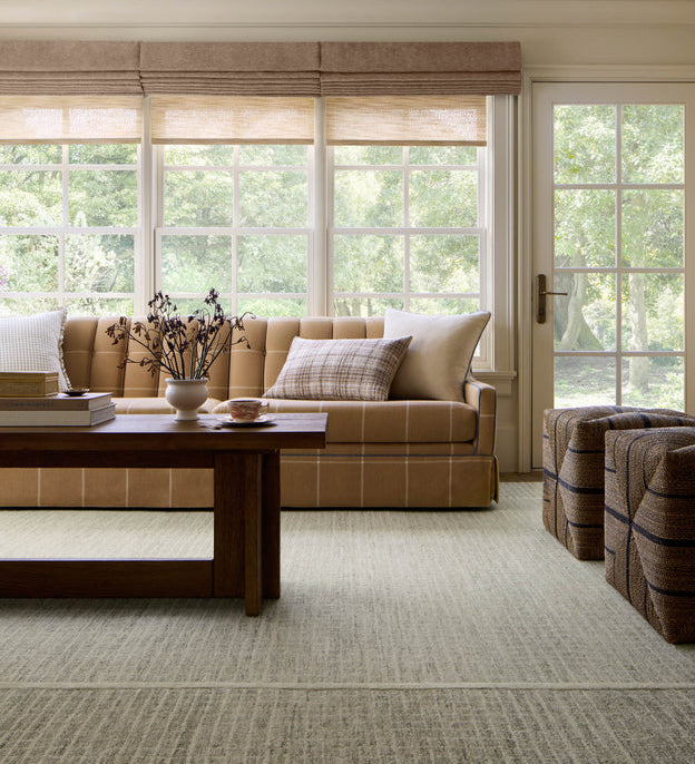 Chris Loves Julia x Loloi Briggs Sage / Ivory Rug 0-RUGS-wool Loloi