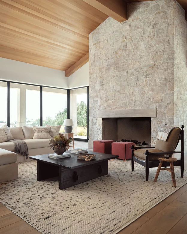 Amber Lewis x Loloi Briyana Natural / Granite - Rug & Weave
