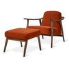 Gus* Modern Baltic Chair & Ottoman - Rug & Weave