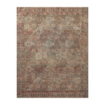 Amber Lewis x Loloi Billie Aqua / Rust Rug - Rug & Weave