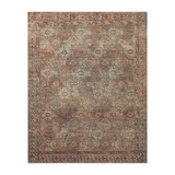 Amber Lewis x Loloi Billie Aqua / Rust Rug - Rug & Weave