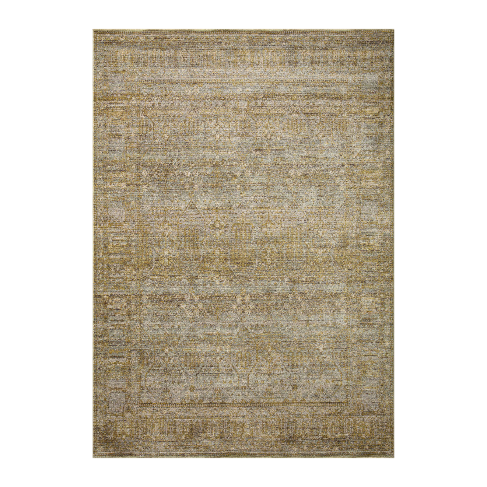 Jean Stoffer x Loloi Bradbury Dove / Gold Rug