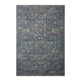 Jean Stoffer x Loloi Bradbury Ocean / Gold Rug