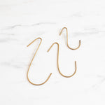 Handmade Brass J Hook - Rug & Weave
