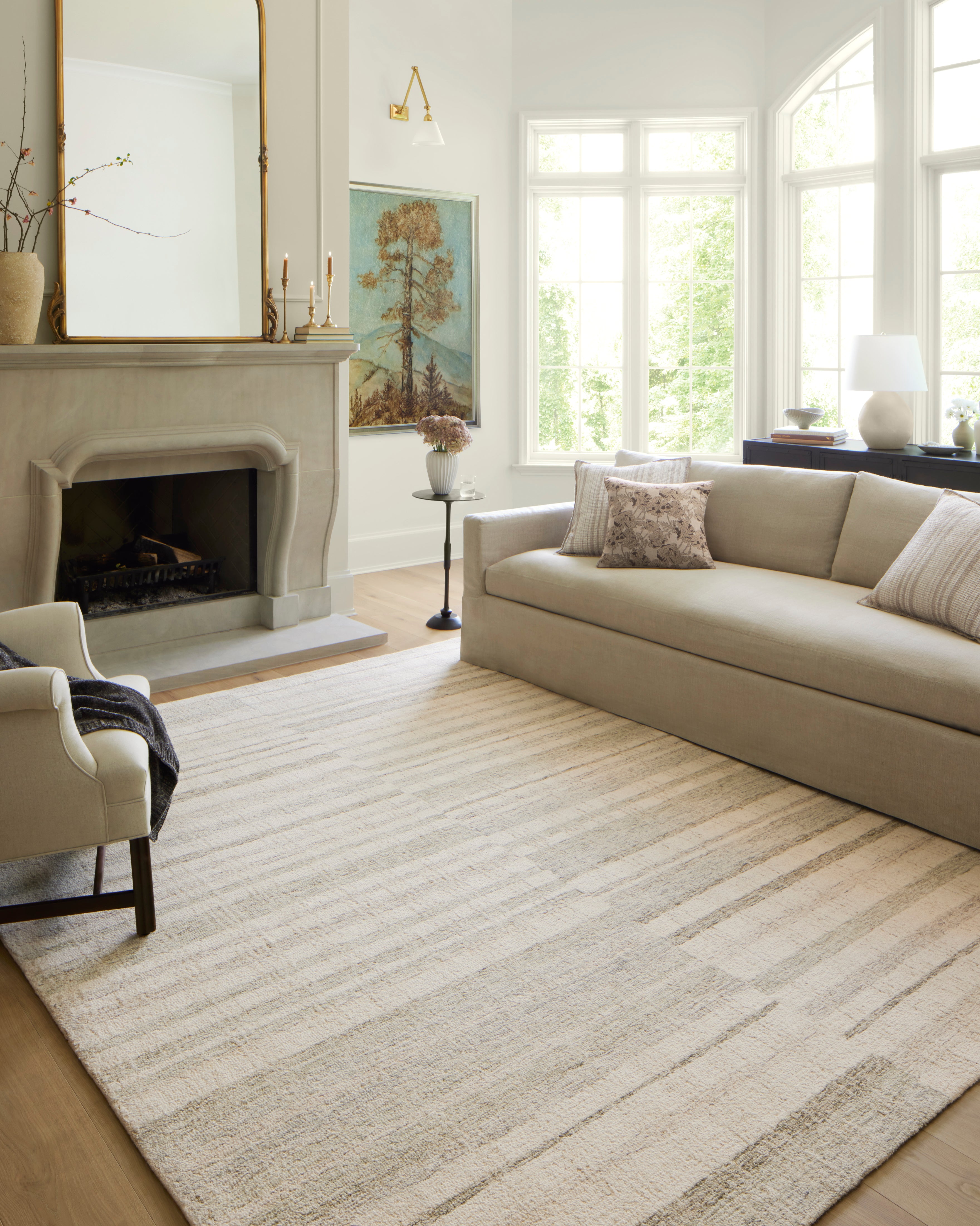 Chris Loves Julia x Loloi Chris Natural / Sage Rug - Rug & Weave