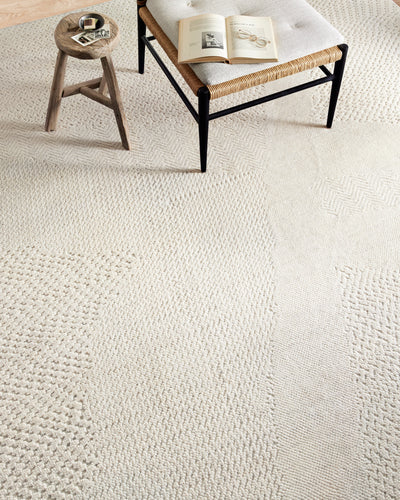 Amber Lewis x Loloi Collins Ivory / Ivory Rug - Rug & Weave