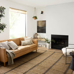 Angela Rose x Loloi Colton Natural/ Black Rug - Rug & Weave