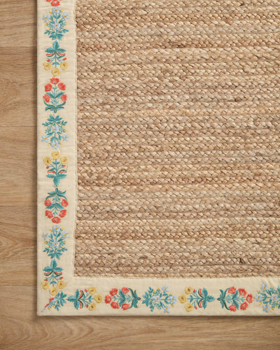 Rifle Paper Co. x Loloi Costa Natural / Cream Rug - Rug & Weave