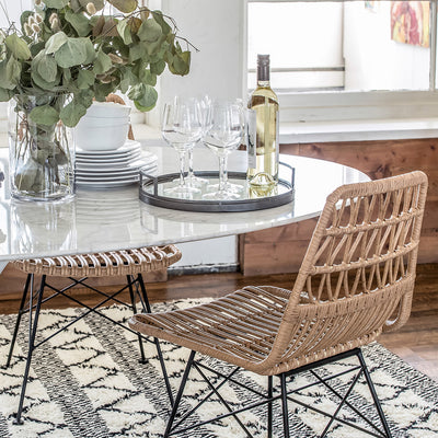 Callie Dining Chair / Natural - Rug & Weave