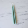Classic 12" Taper Candles - Teal - Rug & Weave