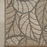 Loloi Dawn Natural Leaves Outdoor Rug