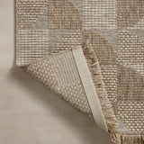 Loloi Dawn Natural Geometric Outdoor Rug