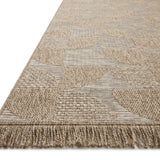 Loloi Dawn Natural Geometric Outdoor Rug