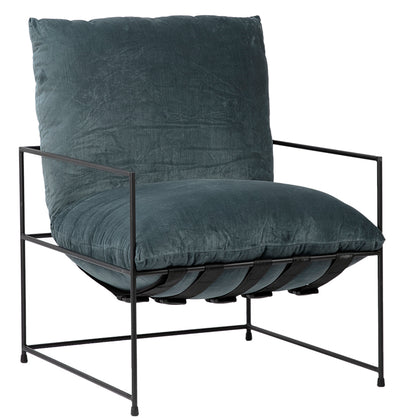 Isle Lounge Chair - Dark Teal - Rug & Weave