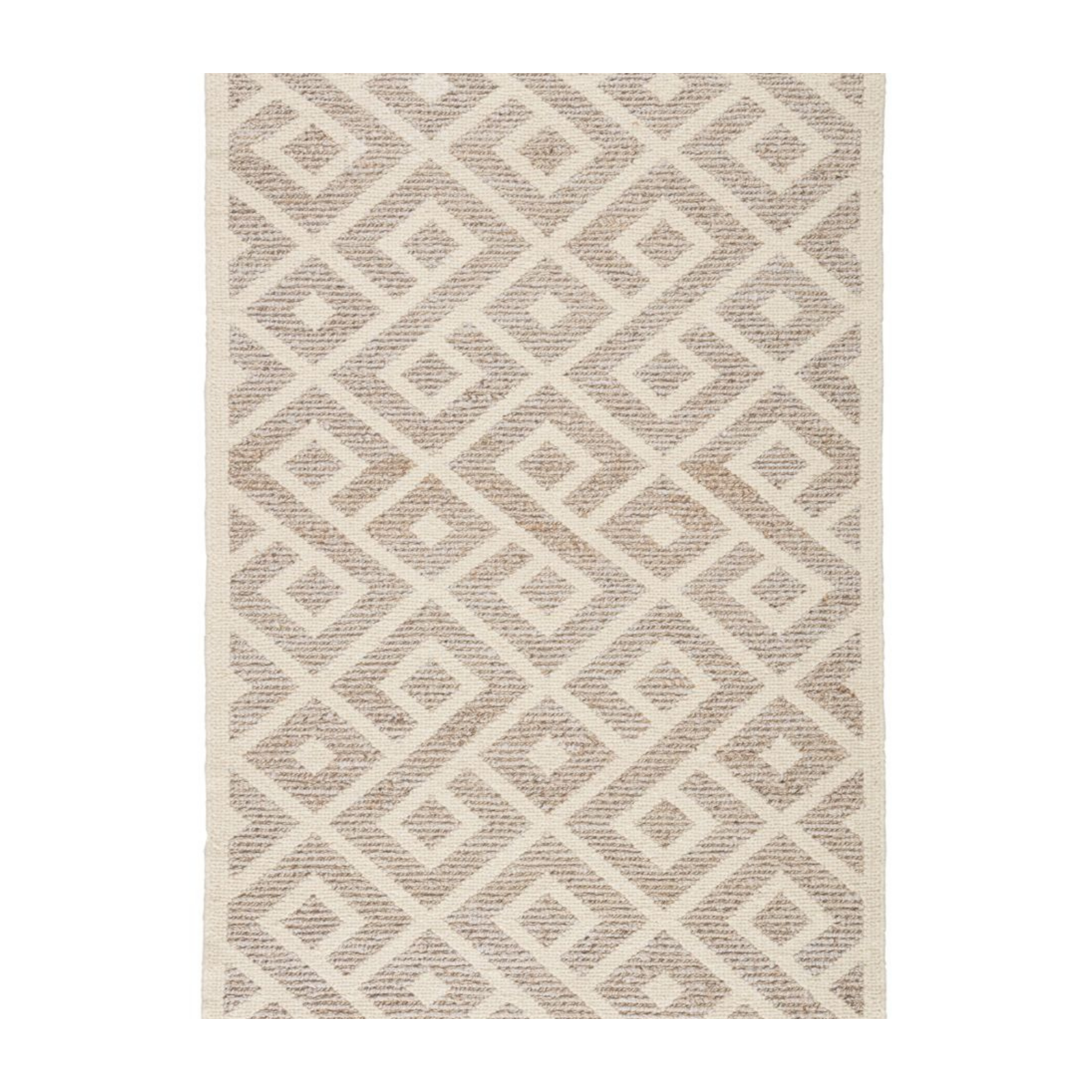 Diamond Jute & Wool Rug - Rug & Weave