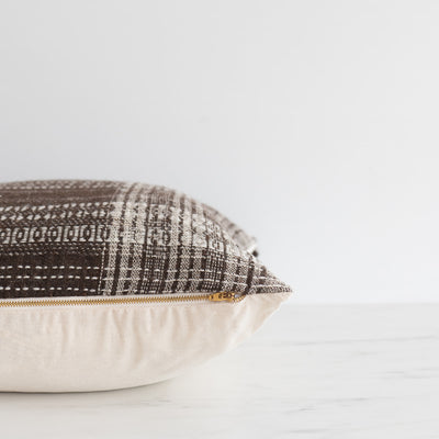Drake Bhujodi Fringe Pillow Cover - Rug & Weave