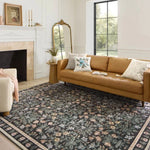 Rifle Paper Co. X Loloi/ Eden Mughal Garden Black Rug - Rug & Weave