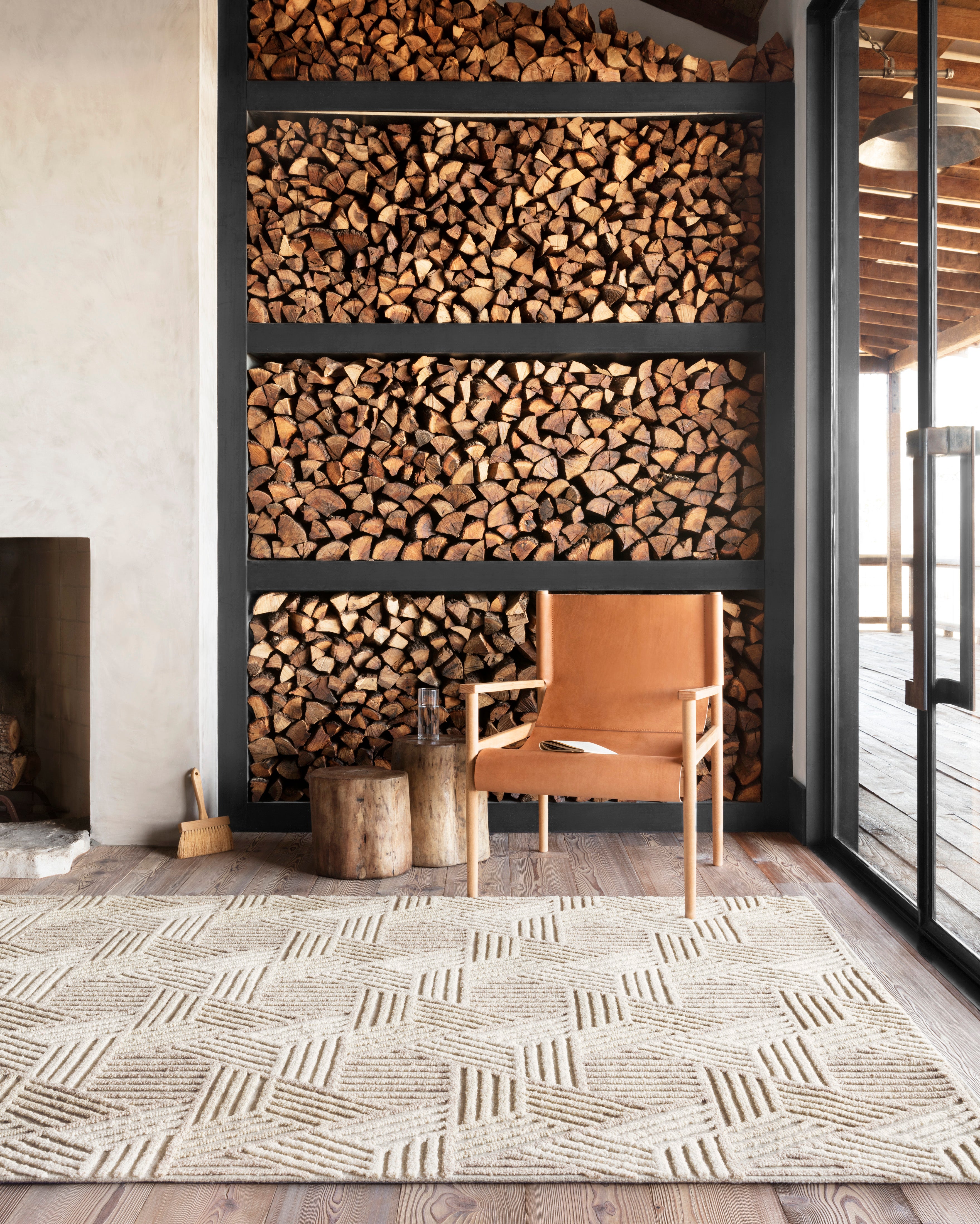 Loloi Ehren Oatmeal / Ivory Rug - Rug & Weave