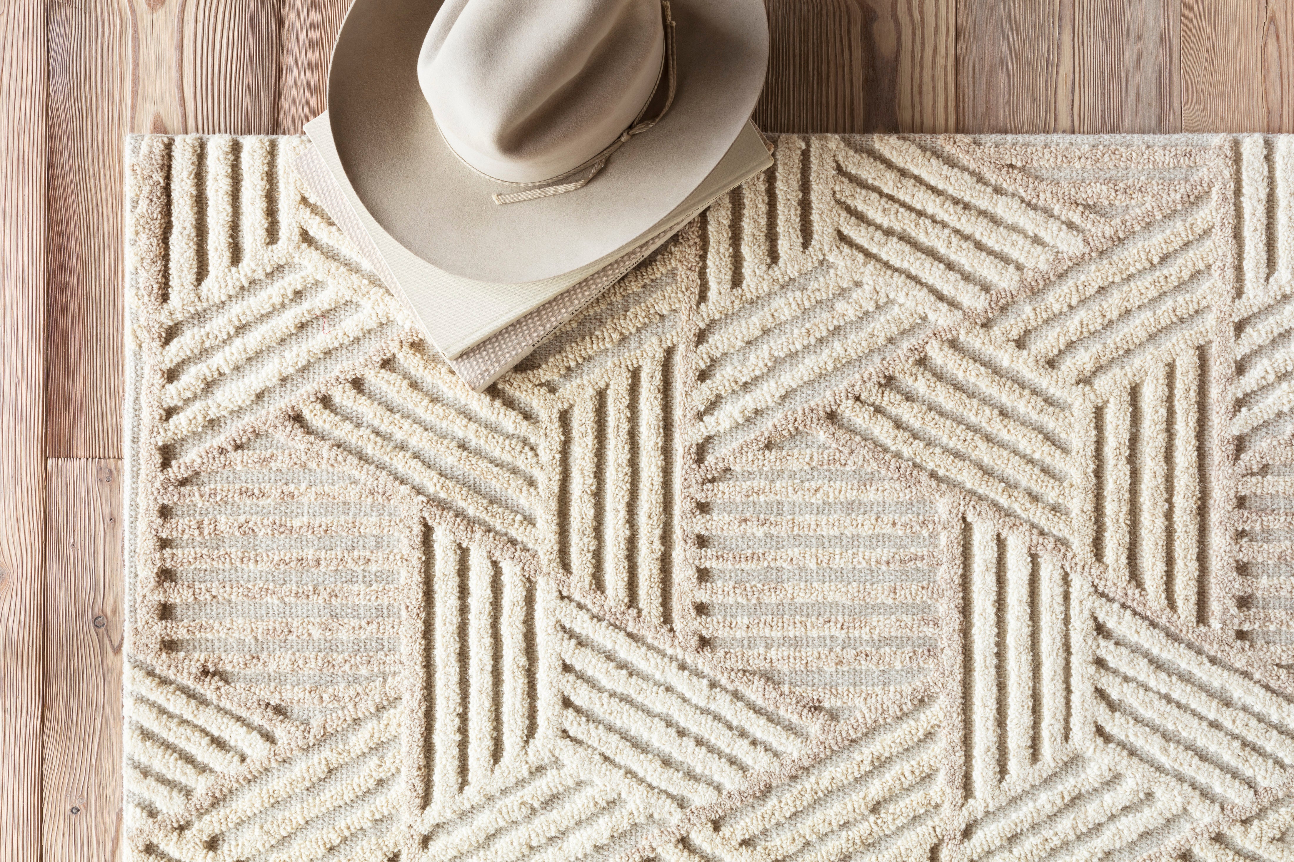 Loloi Ehren Oatmeal / Ivory Rug - Rug & Weave