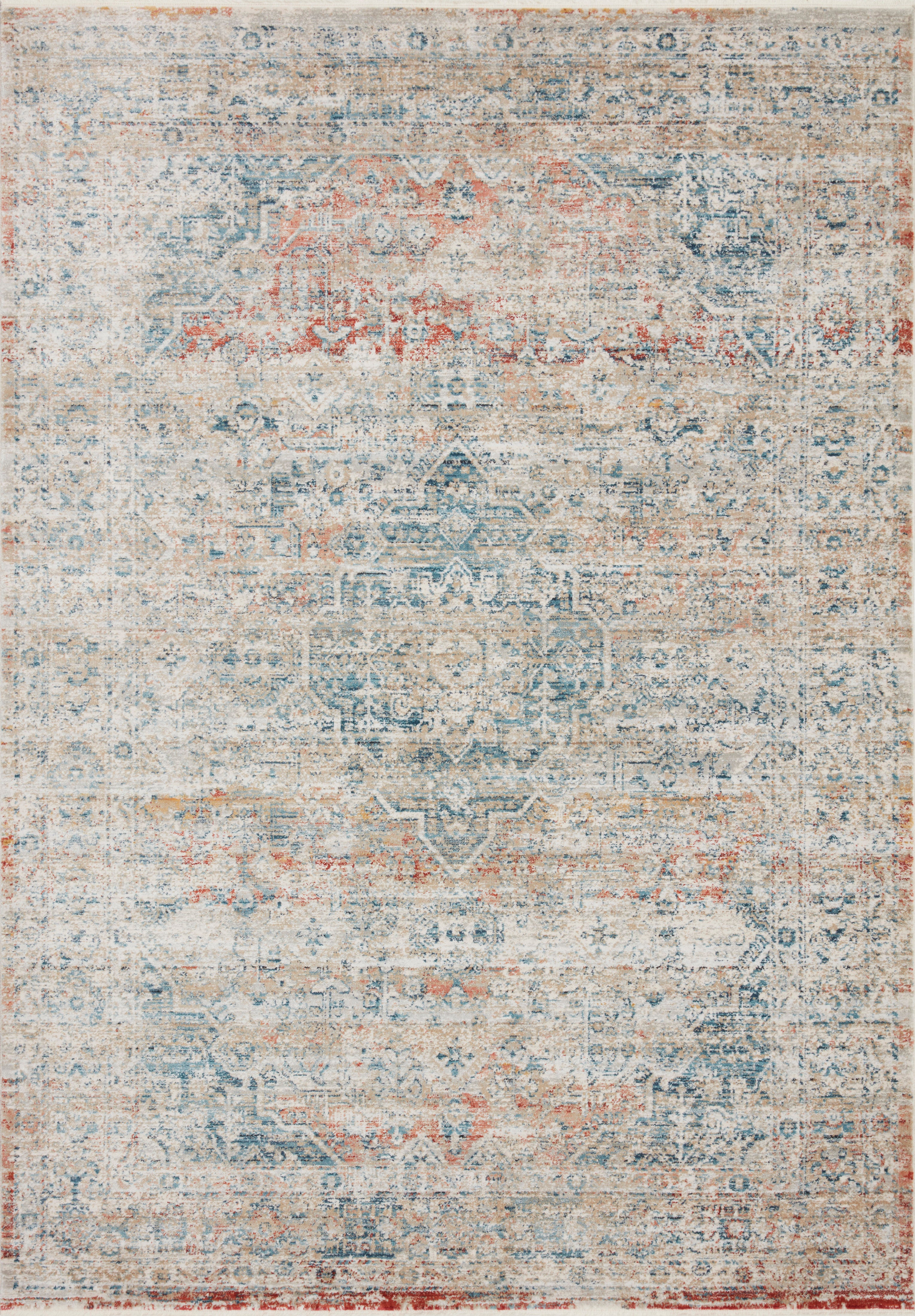 Loloi Elise Neutral / Multi Rug - Rug & Weave