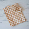 Check Pattern Tote Bag - Beige Check - Rug & Weave