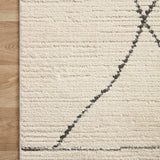 Loloi Fabian Ivory / Charcoal - Rug & Weave