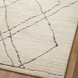 Loloi Fabian Ivory / Charcoal - Rug & Weave