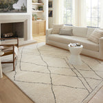Loloi Fabian Ivory / Charcoal - Rug & Weave