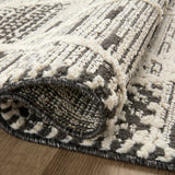 Loloi Fabian Charcoal / Ivory Diamond Rug