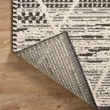 Loloi Fabian Charcoal / Ivory Diamond Rug