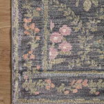 Rifle Paper Co. X Loloi/ Fiore Hawthorne Charcoal Rug - Rug & Weave