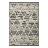 Loloi Fabian Charcoal / Ivory Diamond Rug