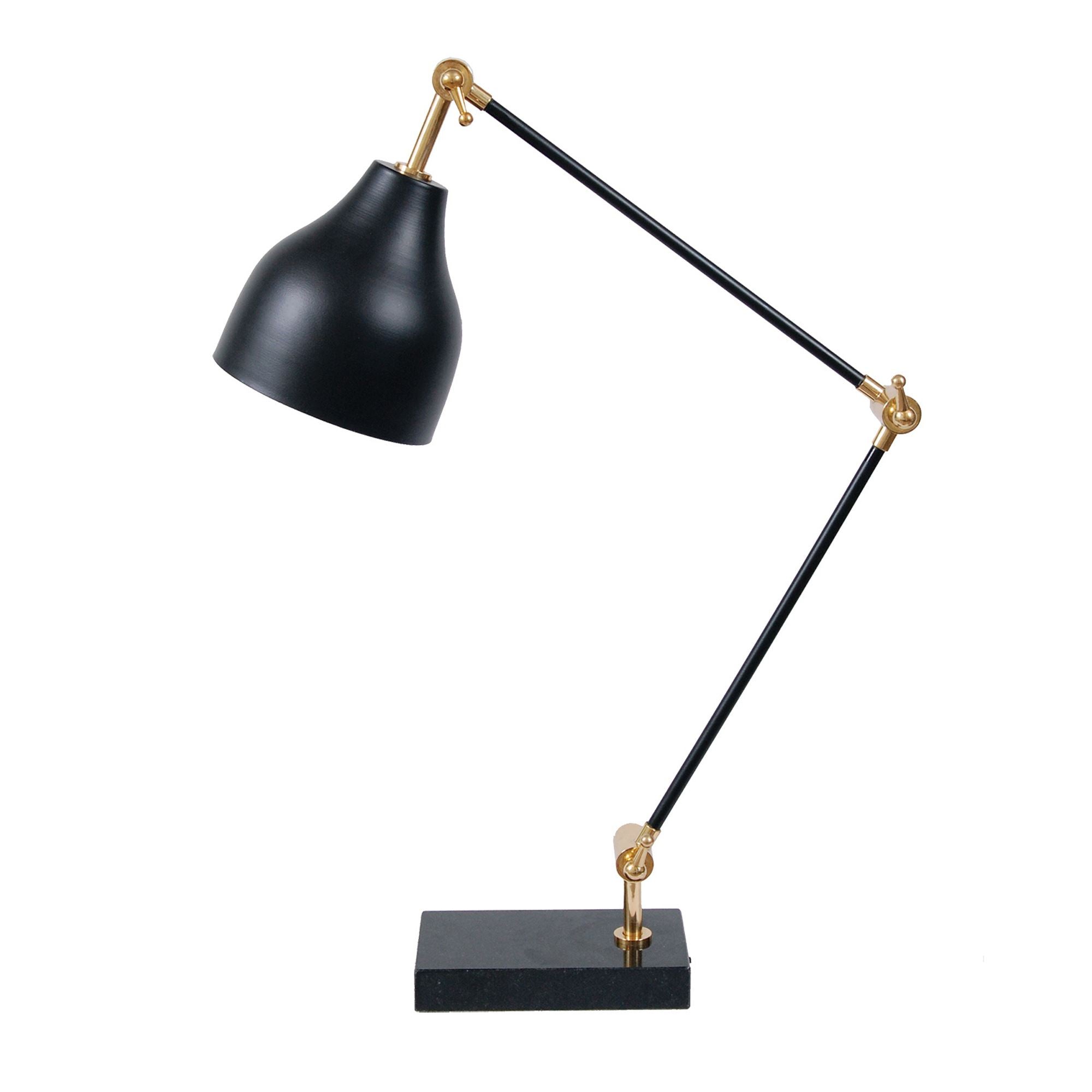 Francine Brass & Granite Table Lamp - Rug & Weave