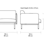 Gus* Modern Foundry Chair - Rug & Weave