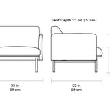Gus* Modern Foundry Chair - Rug & Weave