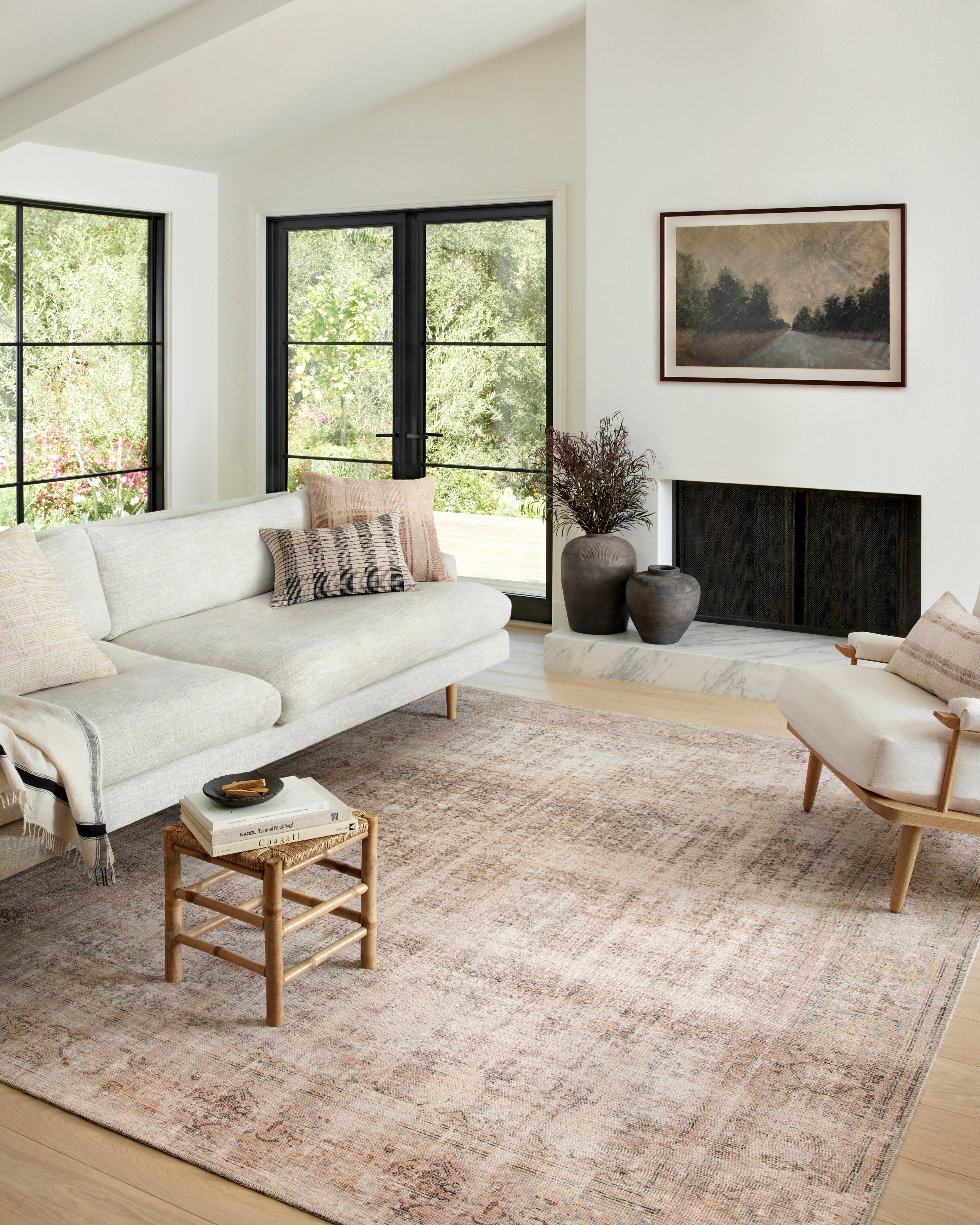 Amber Lewis x Loloi Georgie Ocean / Sand Rug - Rug & Weave