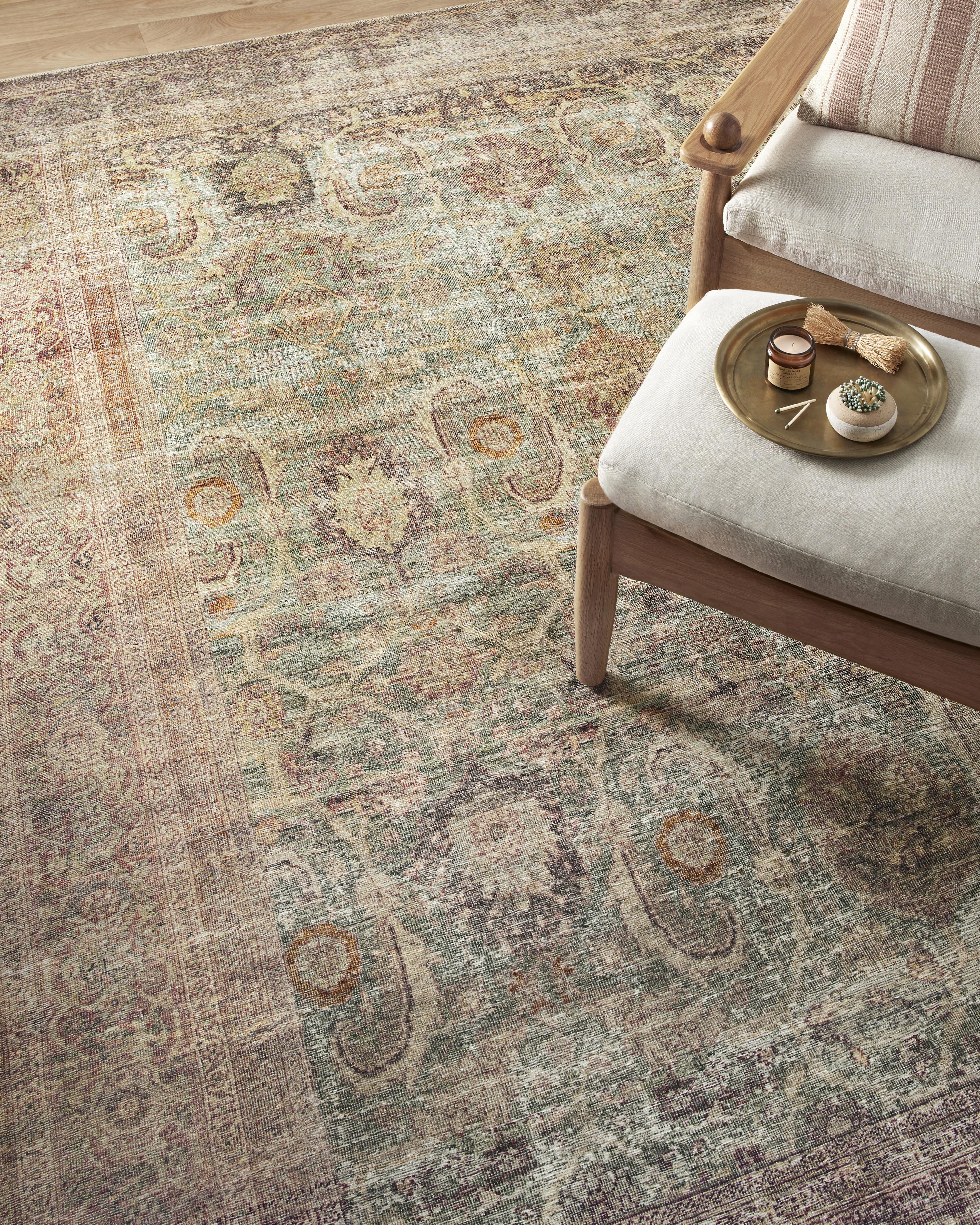 Amber Lewis x Loloi Georgie Jade / Sunset Rug - Rug & Weave