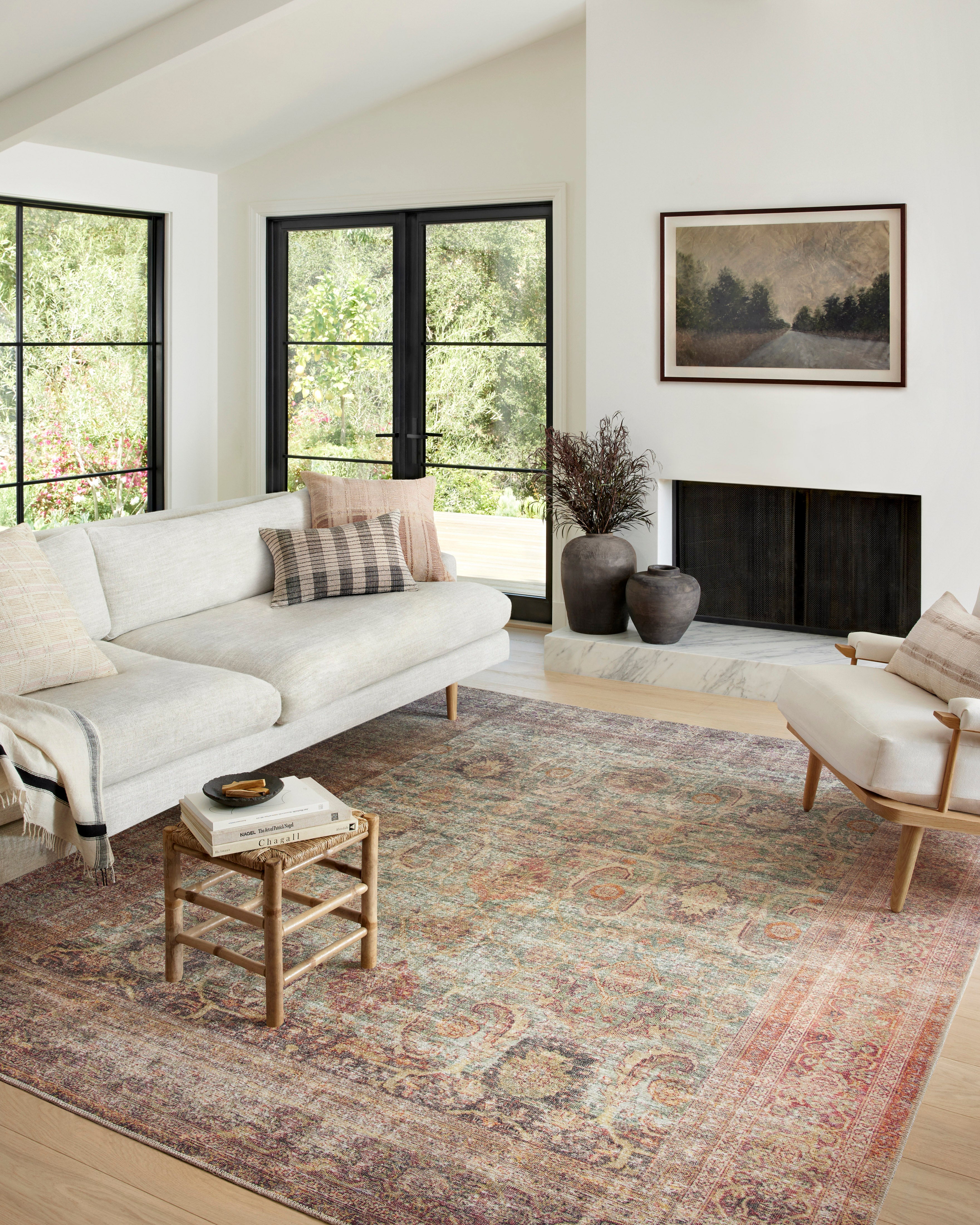 Amber Lewis x Loloi Georgie Jade / Sunset Rug - Rug & Weave