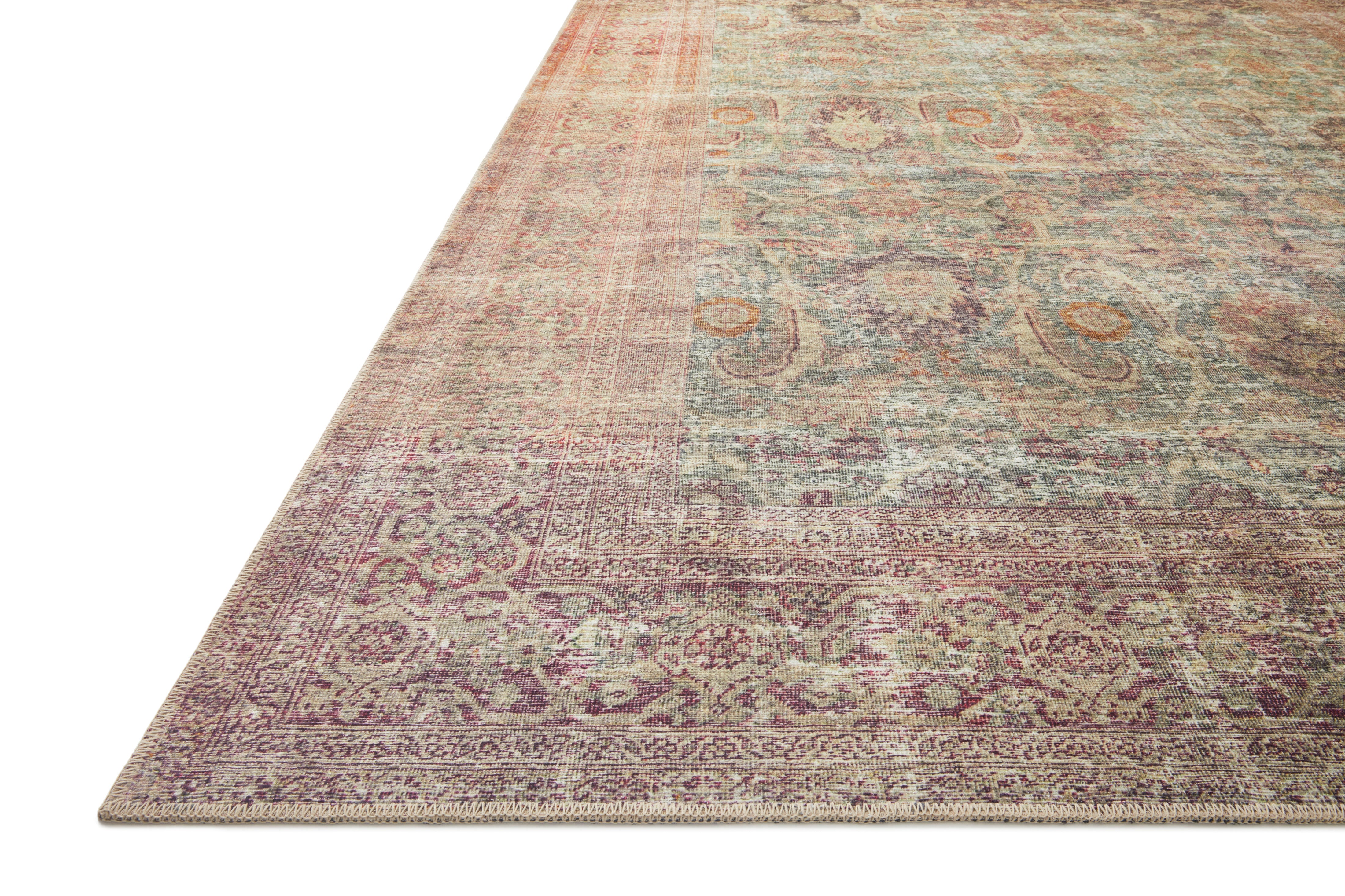 Amber Lewis x Loloi Georgie Jade / Sunset Rug - Rug & Weave