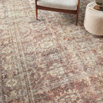 Amber Lewis x Loloi Georgie Bordeaux / Antique Rug - Rug & Weave
