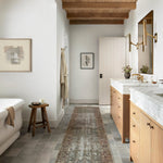 Amber Lewis x Loloi Georgie Moss / Salmon Rug - Rug & Weave